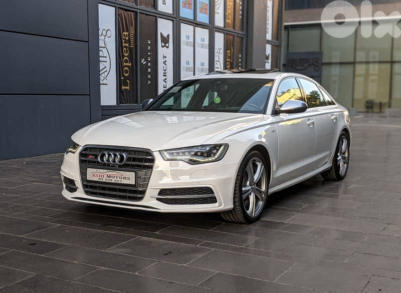 Audi S6 2013 V8 Quattro / Full service History At kettaneh 0
