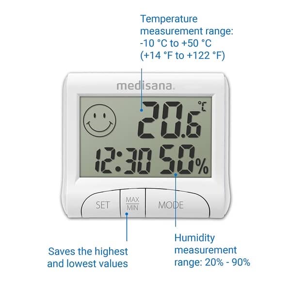 Digital Hygrometer and Thermometer 0