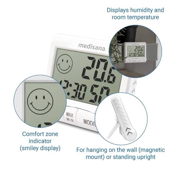Digital Hygrometer and Thermometer 4