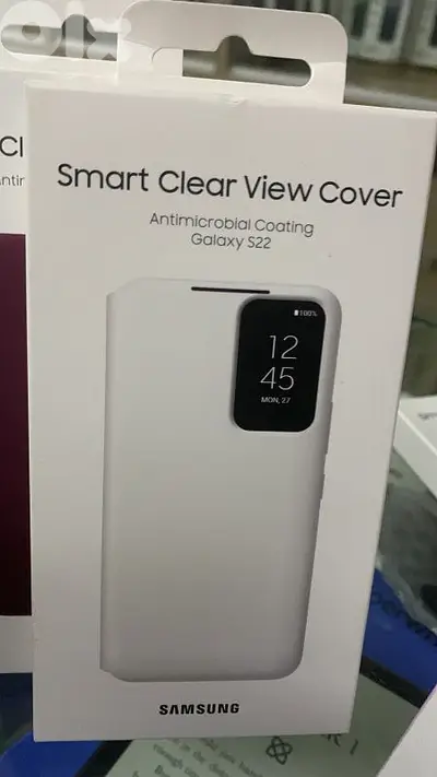 Samsung S22 smart clear view cover