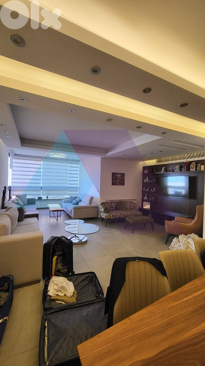 Furnished 165m2 apartment+partial sea view 4sale in Beit el Kiko 0