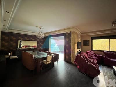 Furnished 200m2 apartment+mountain view 4sale in Mar Chaaya - مار شعيا