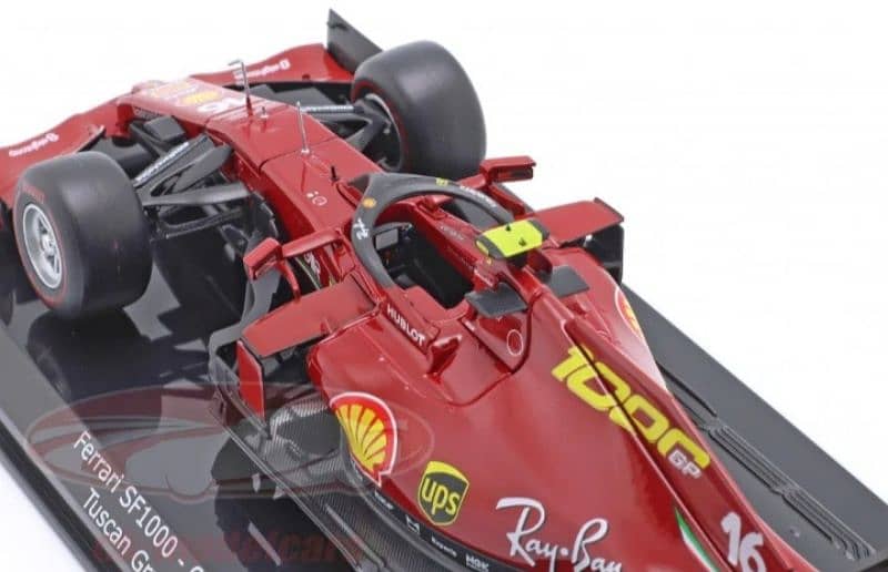 Ferrari SF1000 (1000th Race) C. Leclerc diecast car model 1;24 5