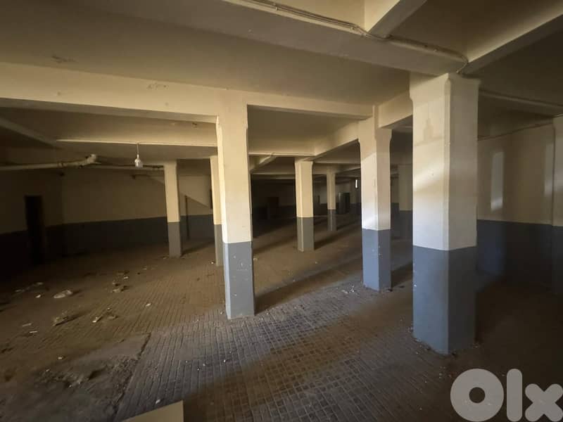 JH25-4690 Warehouse 650m2 for rent in Badaro, $ 1,333 cash 0