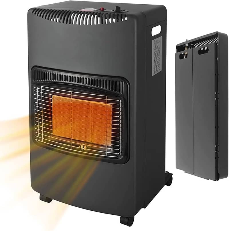 Wave Gas Heater Foldable 4200w Black 0
