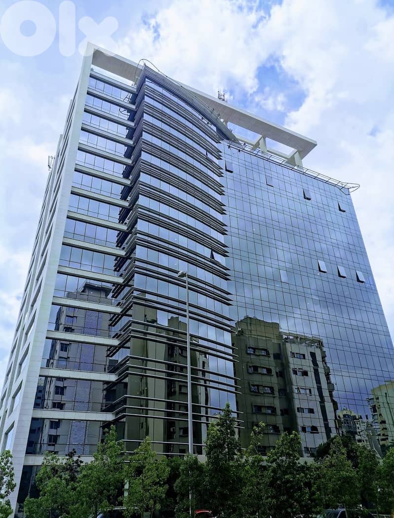 167m2 office for rent in one the best centers in lebanon in Qubic 0