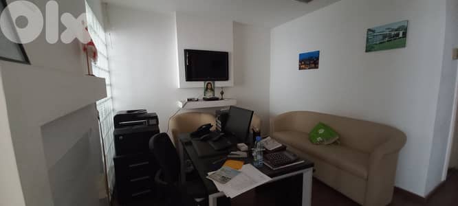 Furnished Office In Jal El Dib For Rent مكتب مفروش للإيجار في جل الديب