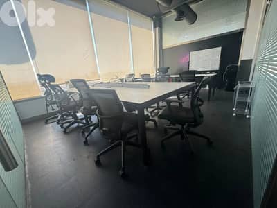 Dbayeh/ Spacious Furnished Office Space for rent - ضبية/ مكتب للإيجار