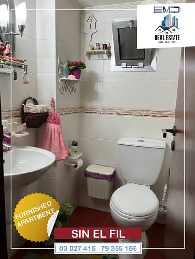 Full renovated Apartment for sale in Sin El Filشقة منفوضة للبيع في سن