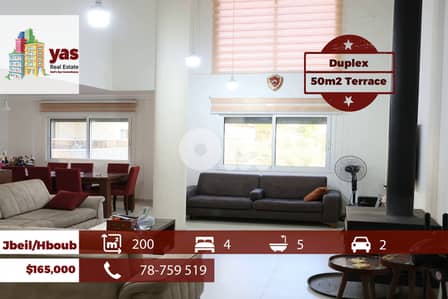 Jbeil/Hboub 200m2 | Decorated Duplex | Sea View | Brand New | ABA