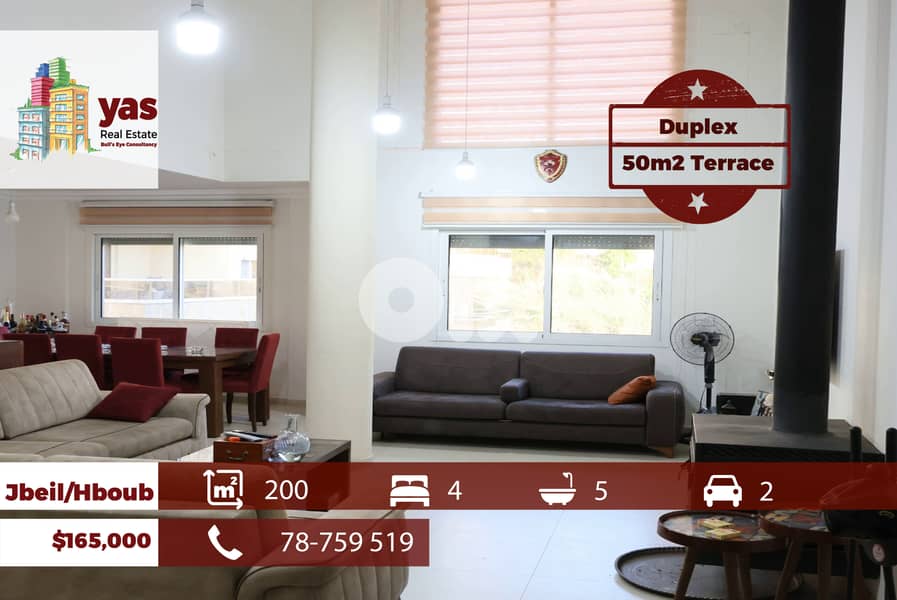 Jbeil/Hboub 200m2 | Decorated Duplex | Sea View | Brand New | ABA 0