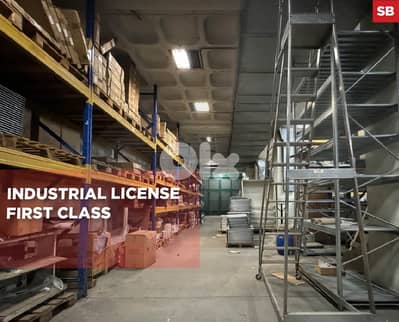 Industrial warehouse,mezzanine  Mar Rokouz/مار روكز REF#SB131641