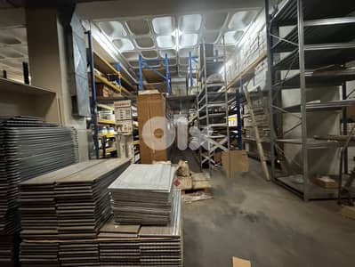 Industrial warehouse,mezzanine  Mar Rokouz/مار روكز REF#SB131641