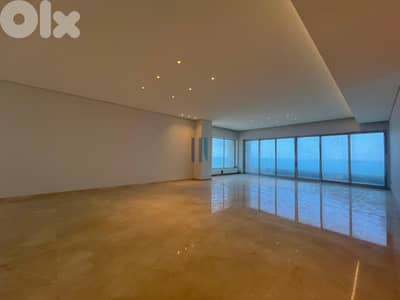 luxurious apartment for sale in beirut - ain al mraiseh ,open sea view