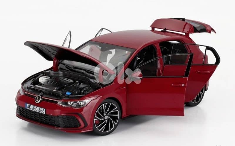 Golf Vlll GTI 2020 diecast car model 1;18 5