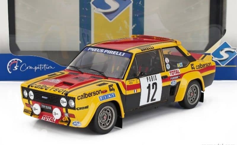 Fiat 131 Abarth Michelle Mouton (Monte Carlo 1980) diecast model 1;18 0