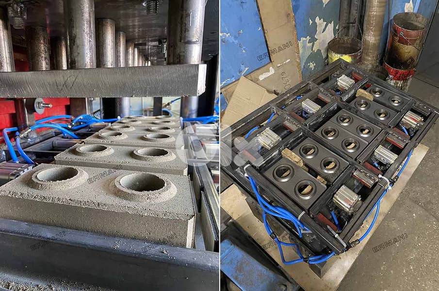 Hiper-500AT - press for block, brick, paving. In STOCK! 13