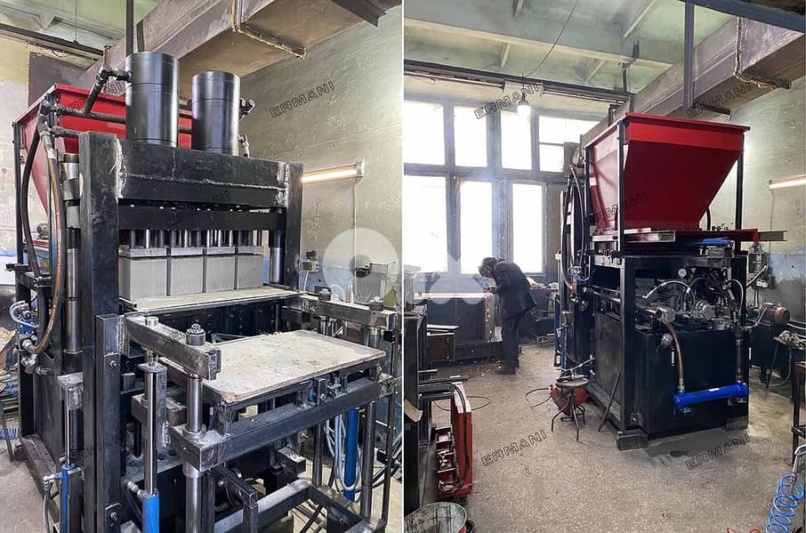 Hiper-500AT - press for block, brick, paving. In STOCK! 16