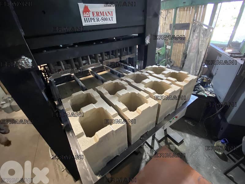 Hiper-500AT - press for block, brick, paving. In STOCK! 18