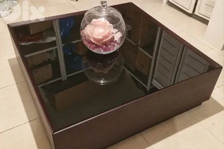 GORGEOUS GLASS COFFEE-TABLE