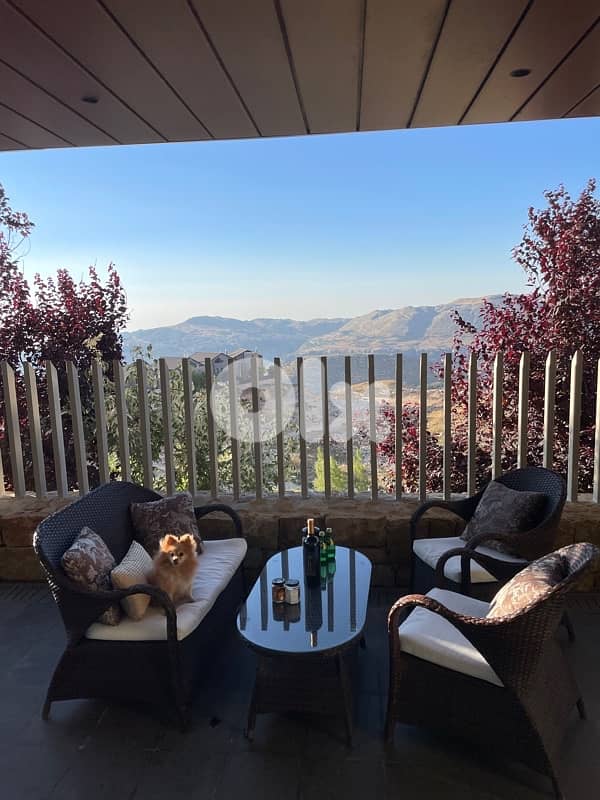 Elegant 200 sqm Duplex Chalet in Faqra Hills with Panoramic Views 2