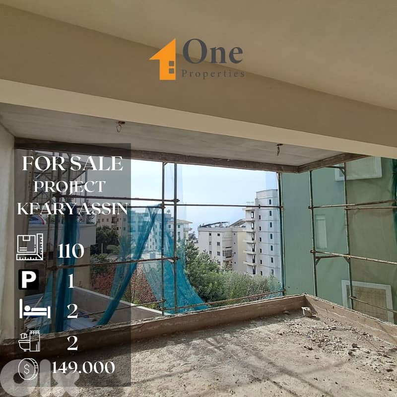 APARTMENTS FOR SALE IN KFARYASSIN 0