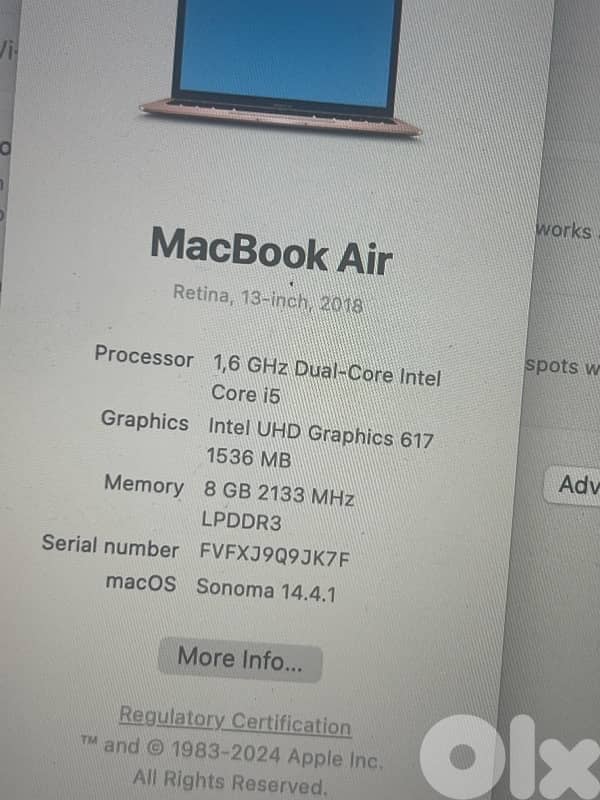 MacBook Air Retina 13' 2019 0
