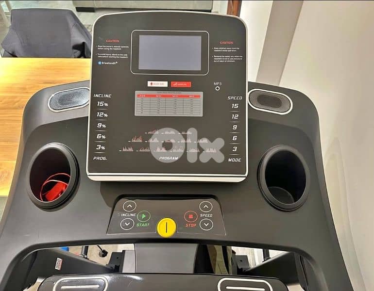 treadmill 4 hp New 150 kg LCD 03 027072 GEO SPORT EQUIPMENT 1