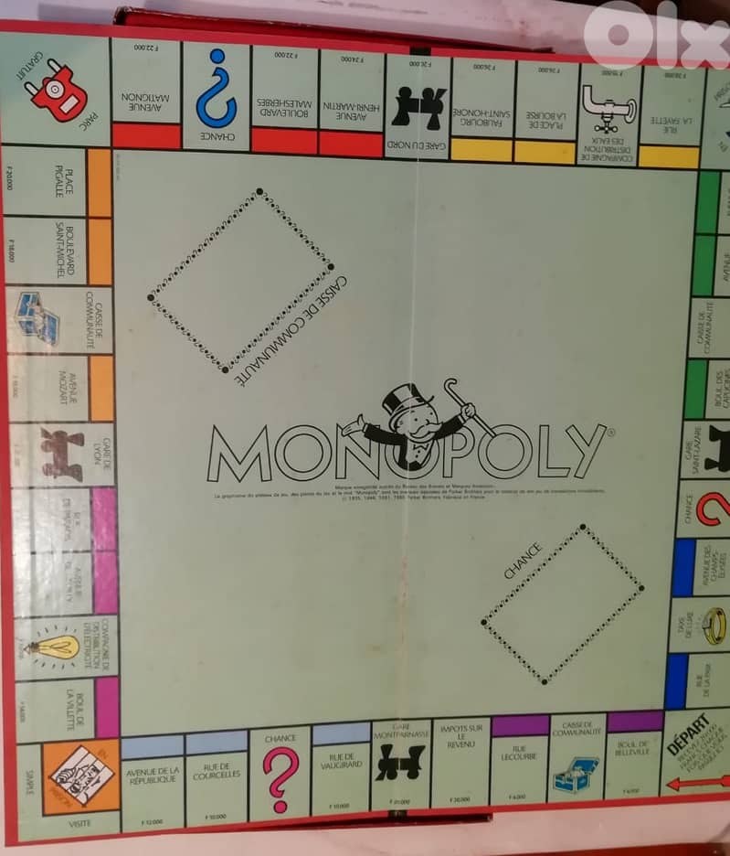 Vintage Parker Monopoly  Board Game 1