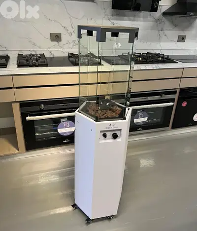 Gas Heater QUEENCHEF Glass دفاية غاز كوين شيف