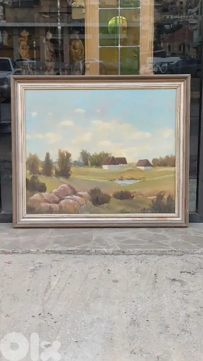لوحة رسم زيتي اوروبية