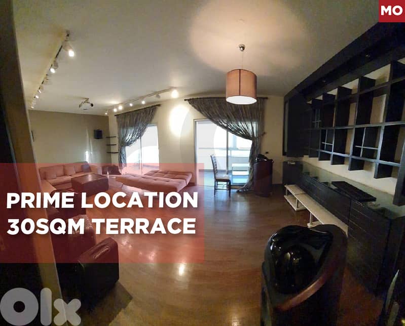 30sqm Terrace, Underground Parking, verdun/فردان REF#MO131663 0