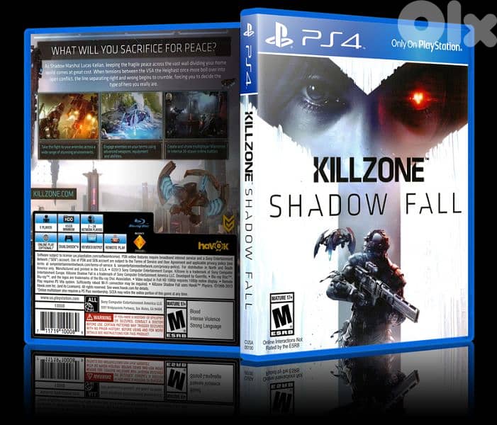 Killzone shadowfall ps4 used 0