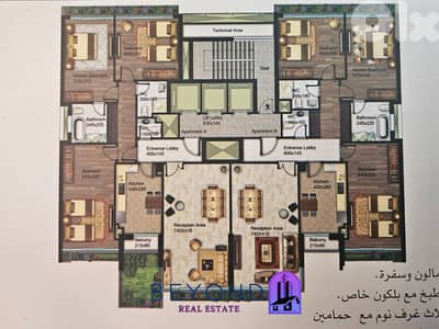 Under construction Apartments in Zarifشقق للبيع في الظريف قيد الانشاء
