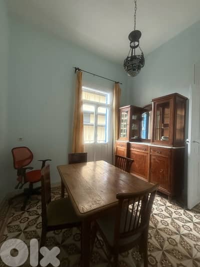 Furnished Traditional apartment with Character for Rent in Gemmayzeh.