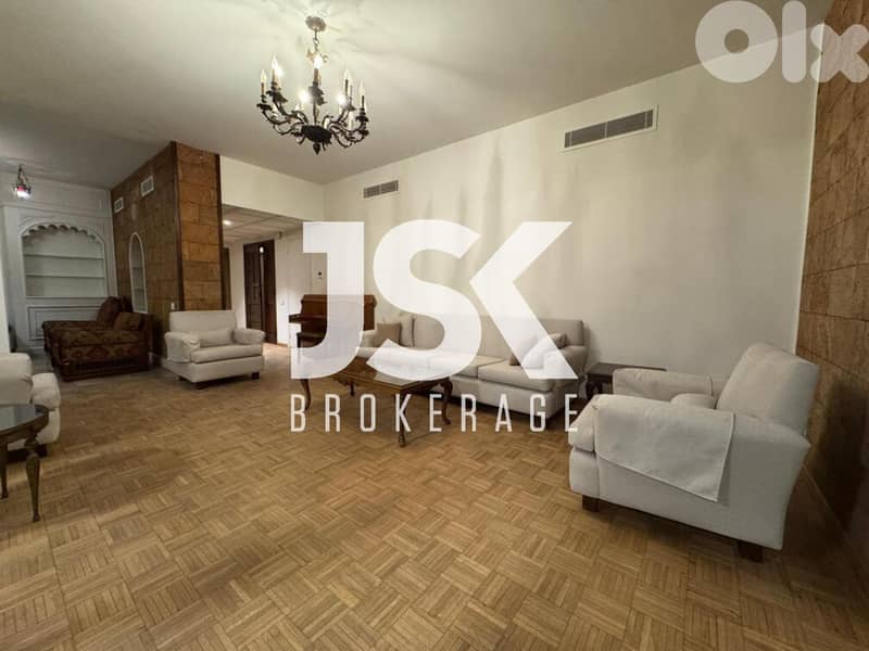 L20129 - Spacious & Furnished Apartment For Rent in Verdun, Ras Beirut 0