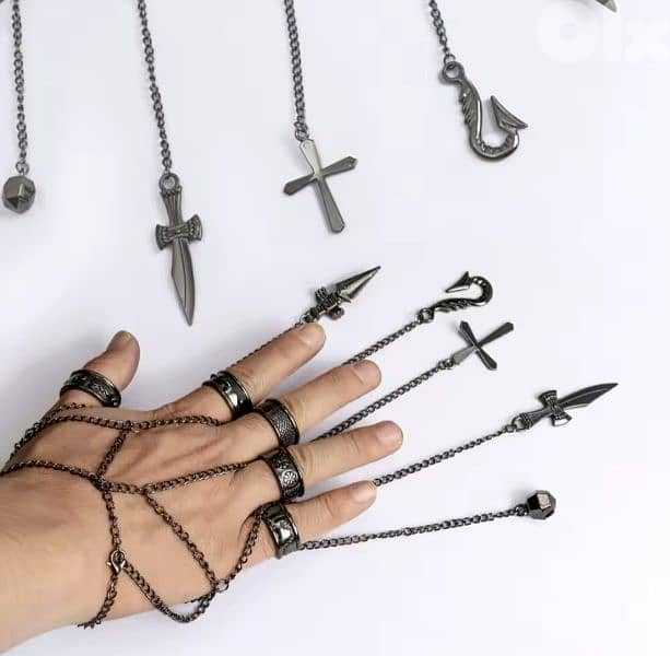 Original Hunter X Hunter Kurapika Metal Chains 0