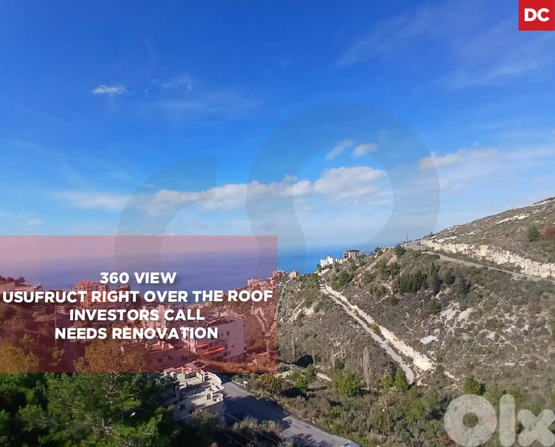 360° Panoramic Sea & Mountain View in halat/حالات REF#DC125545 0