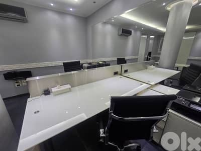 مكتب مجهز للايجار في الحازمية High end finishing Office in Hazmieh