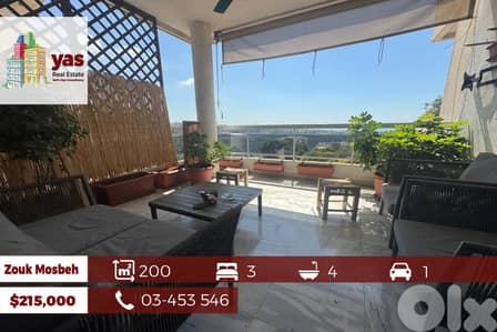 Zouk Mosbeh 200m2 | Well Maintained| Panoramic View |Prime Location|EL Zouk Mosbeh 200m2 | Well Maintained| Panoramic View |Prime Location|EL
