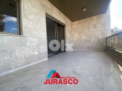 apartment for sale haret sakher 163 partial sea view/ شقة حارة صخر