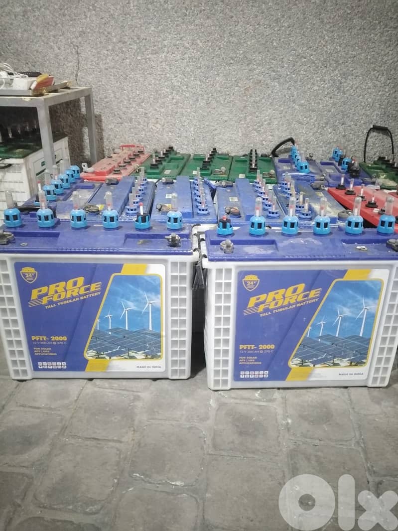 بطارية  12 فولت , 200 امبير  مستعملة 1