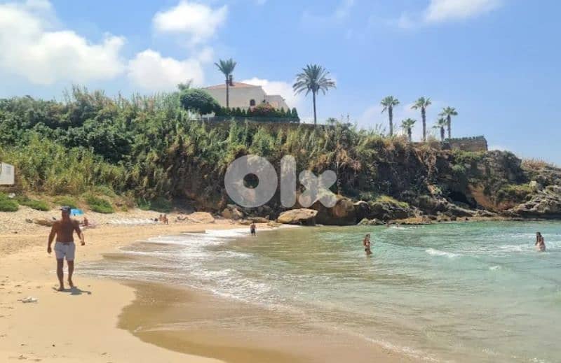 Beach chalet duplex for rent in halat with sea access min 6 month 15
