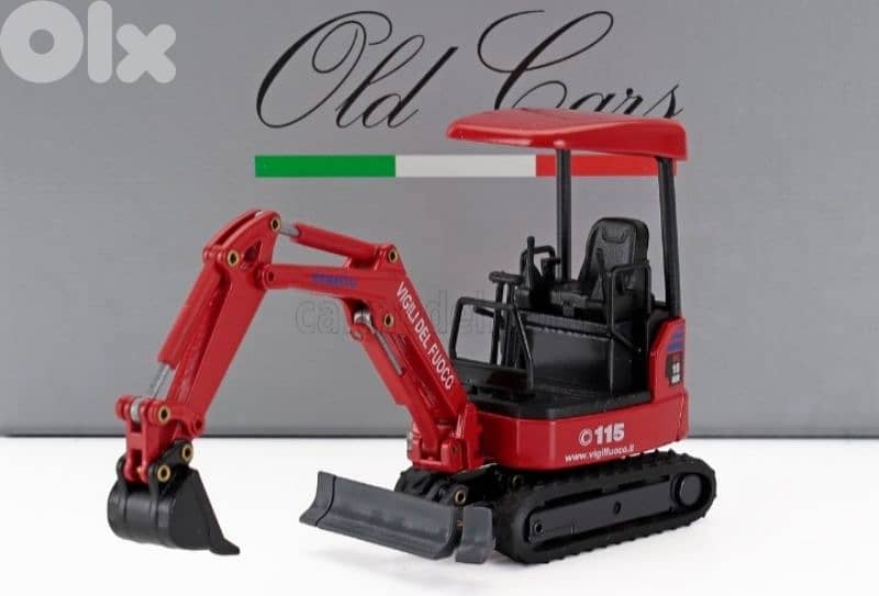 Komatsu Crane (Fire Department) diecast model 1;43. 0