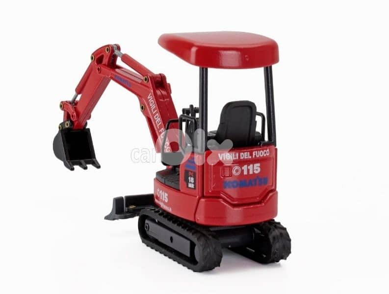 Komatsu Crane (Fire Department) diecast model 1;43. 2