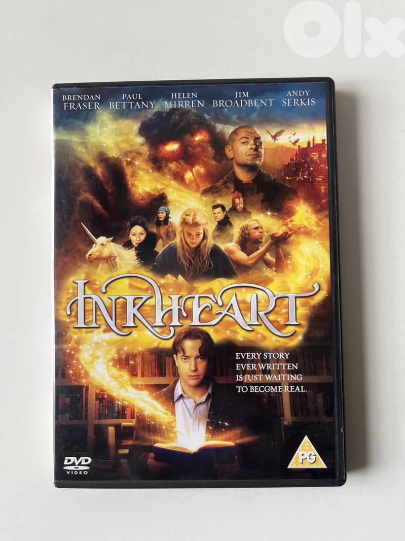 Ink Heart / Brendan Fraser / Andy Serkis 0