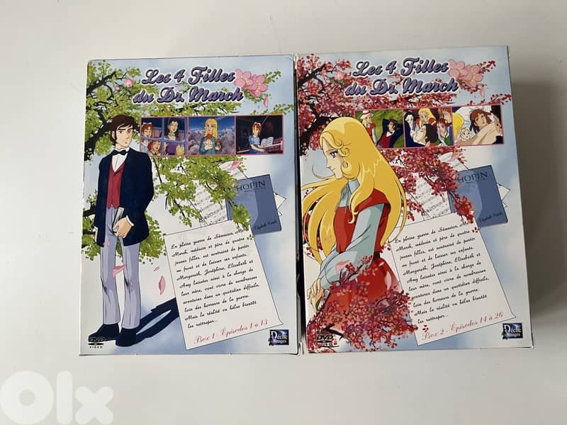 Manga / Anime / Les 4 filles du Doctor March / Série Complète 1