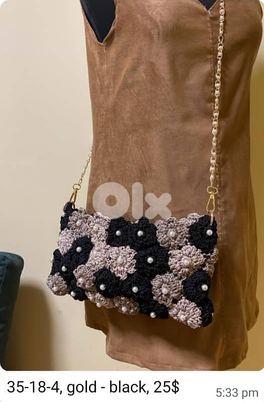 hand made crochet quality thick silk 4