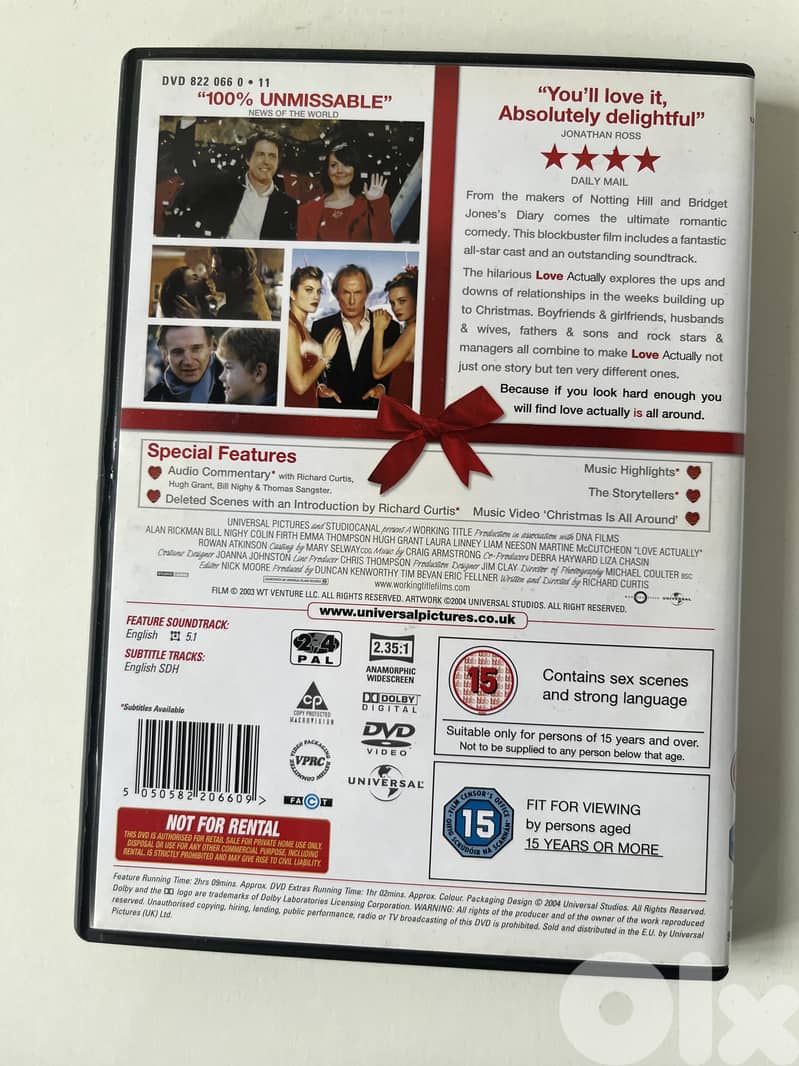 Love Actually / Keira Knightley / Liam Neeson / Hugh Grant 1