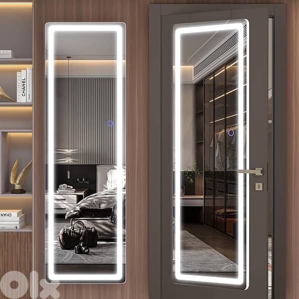 tall mirror with led light 3